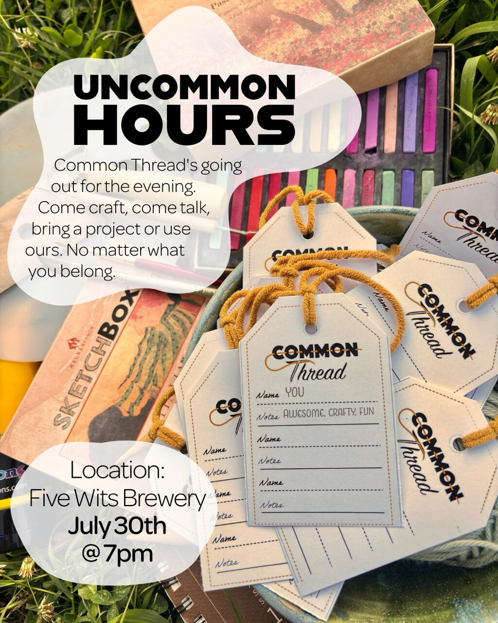 Uncommon Hours Meeting Announcements Uncommon Hours Meeting Announcements